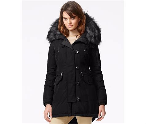 michael kors parka womens